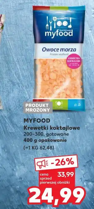 Kaufland Krewetki myfood oferta