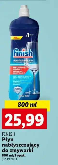 Lidl Płyn nabłyszczający do zmywarki 800 ml oferta