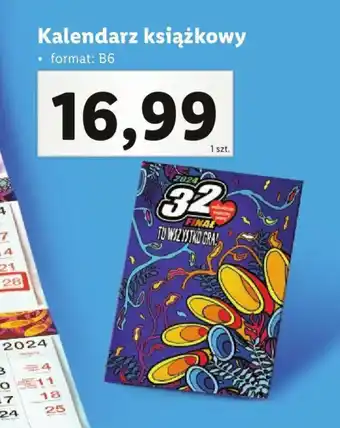 Lidl Kalendarz książkowy oferta