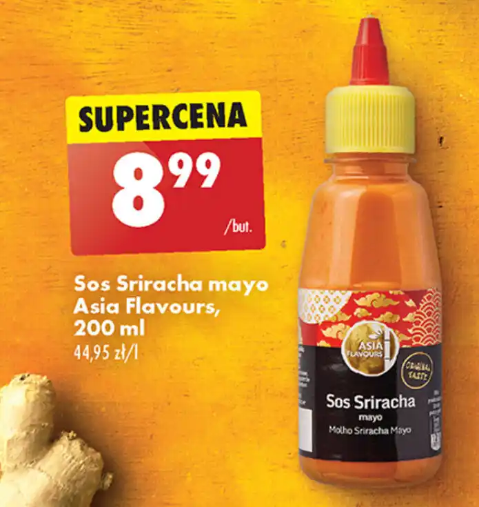 Promocja Sos Sriracha mayo Asia Flavours, 200 ml w Biedronka