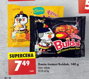 Biedronka Danie instant Buldak, 140 g oferta