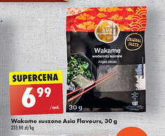 Biedronka Wakame suszone Asia Flavours, 30 g oferta