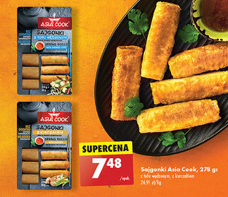 Biedronka Sajgonki Asia Cook, 278 g oferta