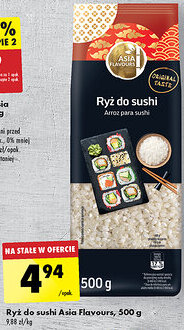 Biedronka Ryż do sushi Asia Flavours, 500 g oferta