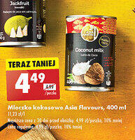 Biedronka Mleczko kokosowe Asia Flavours, 400 ml oferta