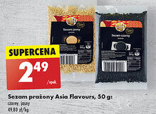Biedronka Sezam prażony Asia Flavours, 50 g oferta