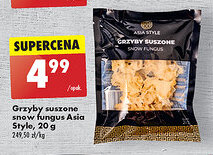 Biedronka Grzyby suszone snow fungus Asia Style, 20 g oferta