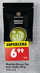 Biedronka Matcha Green Tea Asia Style, 50 g oferta