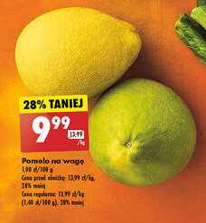 Biedronka Pomelo na wagę 1 kg oferta
