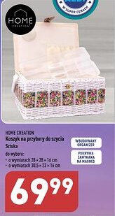 ALDI Koszyk na przybory do szycia Sztuka oferta