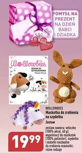 ALDI Maskotka do zrobienia na szydełku Zestaw oferta