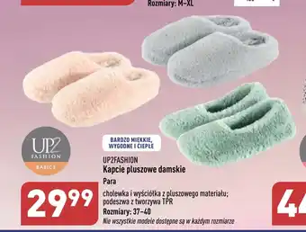 ALDI Kapcie pluszowe damskie Para oferta
