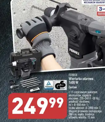 Wiertarka udarowa 1600 W