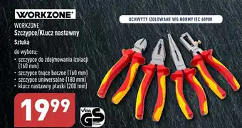 ALDI Szczypce/Klucz nastawny Sztuka oferta