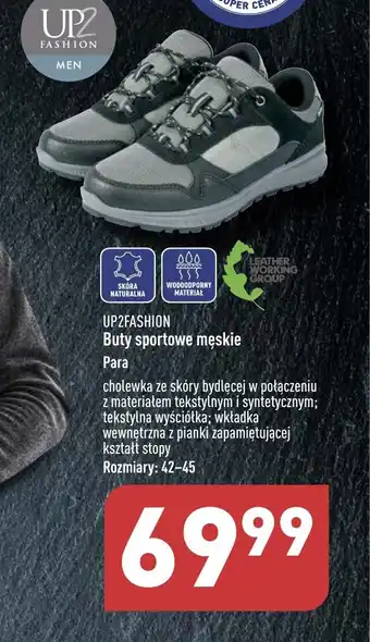 ALDI Buty sportowe męskie Para oferta
