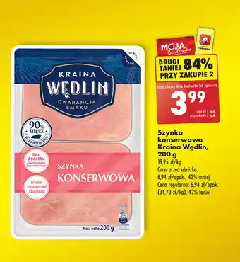 Biedronka Szynka kraina wędlin oferta