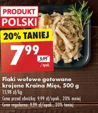Biedronka Flaki wołowe kraina mięs oferta