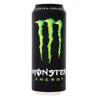Biedronka Monster energy gazowany napój energetyzujący 500 ml oferta