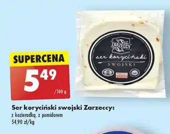 Biedronka Ser zarzeccy oferta