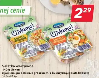 Lewiatan Sałatka warzywna Lisner 140 g oferta