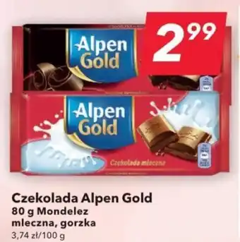 Lewiatan Czekolada Alpen Gold 80 g oferta