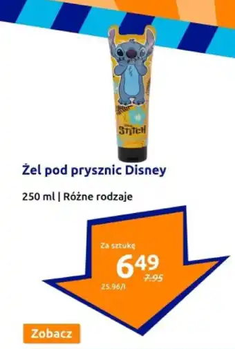 Action Żel pod prysznic disney oferta