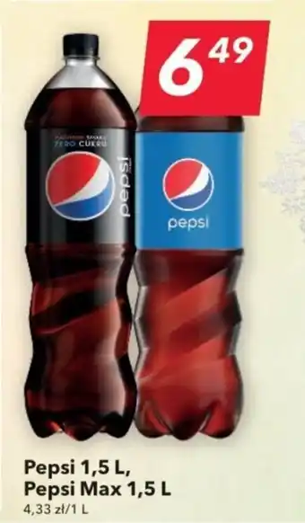 Lewiatan Pepsi 1,5 L / Pepsi Max 1,5 L oferta