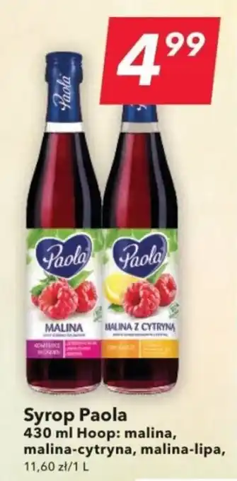 Lewiatan Syrop Paola 430 ml oferta