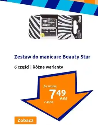 Action Zestaw do manicure beauty star oferta
