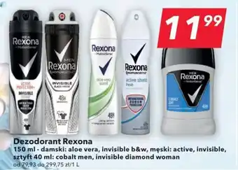 Lewiatan Dezodorant Rexona 150 ml oferta