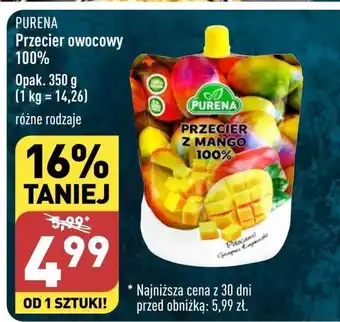 ALDI Przecier owocowy purena oferta