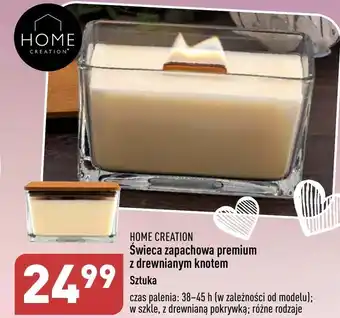 ALDI Świeca zapachowa home creation oferta