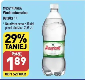 ALDI Woda mineralna Butelka 1 l oferta
