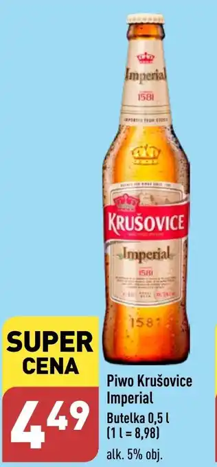 ALDI Piwo Krušovice Imperial Butelka 0,5 l oferta