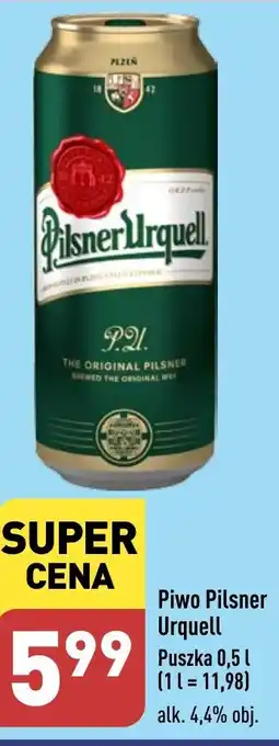 Piwo Pilsner Urquell Puszka 0,5 l