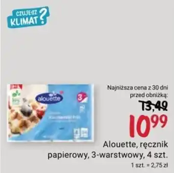 Rossmann Alouette, ręcznik papierowy, 3-warstwowy, 4 szt. oferta