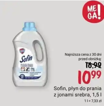 Rossmann Sofin, płyn do prania z jonami srebra, 1,5 l oferta