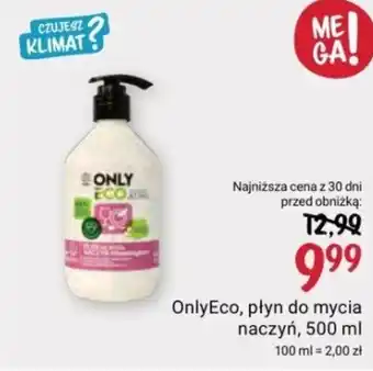 Rossmann Only Eco, płyn do mycia naczyń, 500 ml oferta