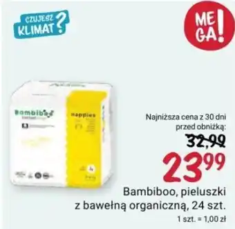 Rossmann Bambiboo, pieluszki z bawełną organiczną, 24 szt. oferta