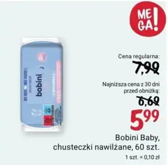 Rossmann Bobini Baby, chusteczki nawilżane, 60 szt. oferta