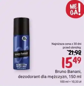 Rossmann Bruno Banani, dezodorant dla mężczyzn, 150 ml oferta