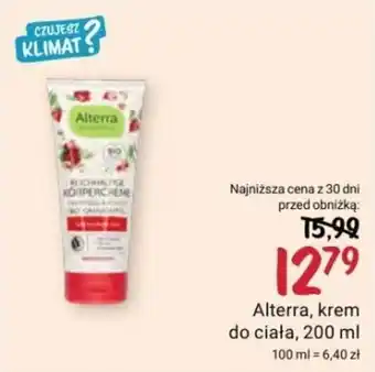 Rossmann Alterra, krem do ciała, 200 ml oferta