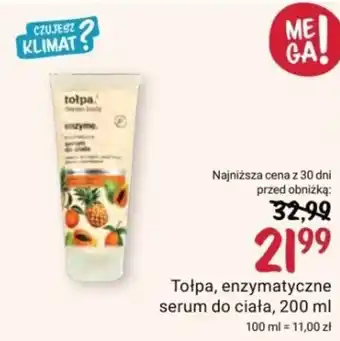 Rossmann Tołpa, enzymatyczne serum do ciała, 200 ml oferta