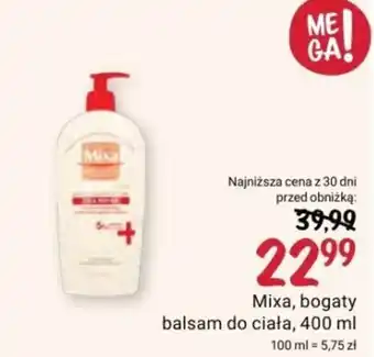 Rossmann Mixa, bogaty balsam do ciała, 400 ml oferta