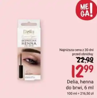 Rossmann Delia, henna do brwi, 6 ml oferta