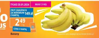 E.Leclerc Banany 1 kg oferta