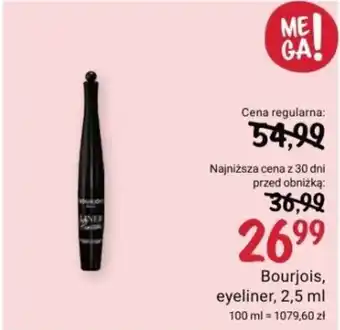 Rossmann Bourjois, eyeliner, 2,5 ml oferta