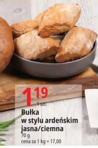 E.Leclerc Bułka w stylu ardeńskim jasna/ciemna 70 g oferta