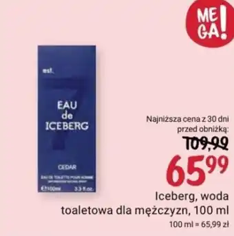 Iceberg, woda toaletowa dla mężczyzn, 100 ml