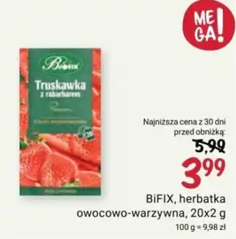 BIFIX, herbatka owocowo-warzywna, 20 x 2 g